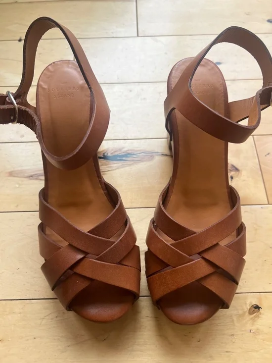 Sezane Isabelle clogs smooth camel size 8 - Picture 4 of 7